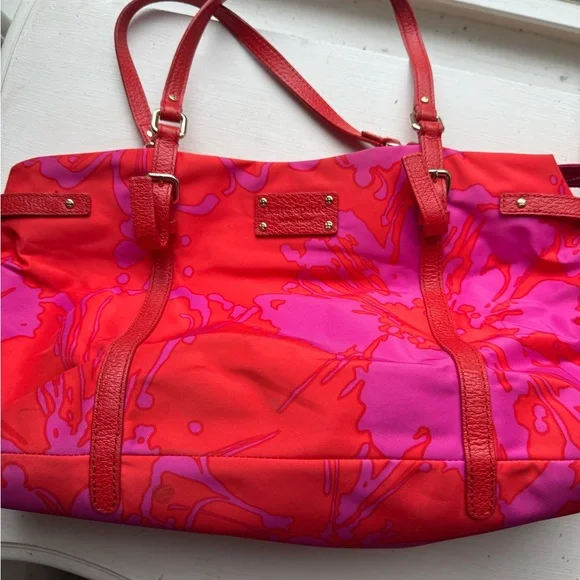 Kate Spade Red and Pink Women's Bag - Picture 3 of 5